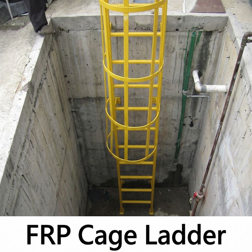 FRP Cage Ladder factory